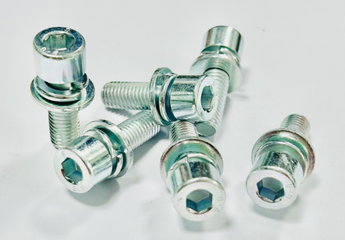 DIN912内六角圆柱头三组合螺钉，三价彩